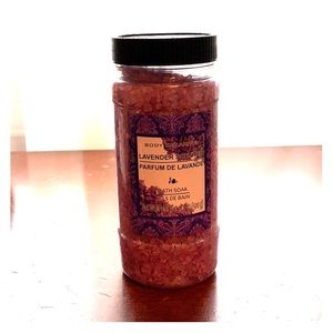 Lavender scented bath salts
